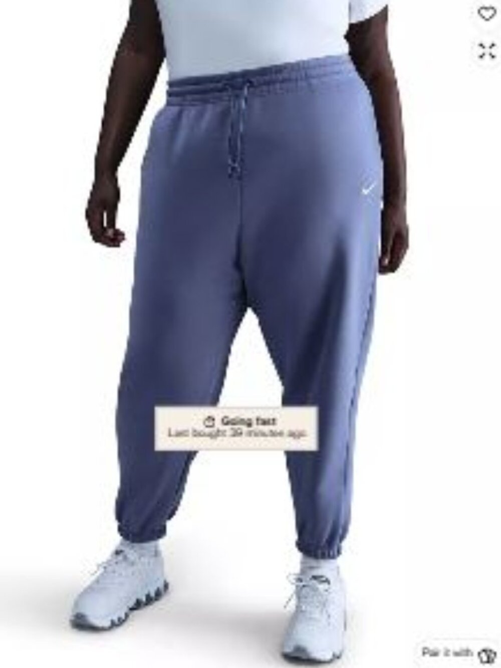 Nike Women’s Fleece Sportswear Sweatpants - Picture 2 of 14